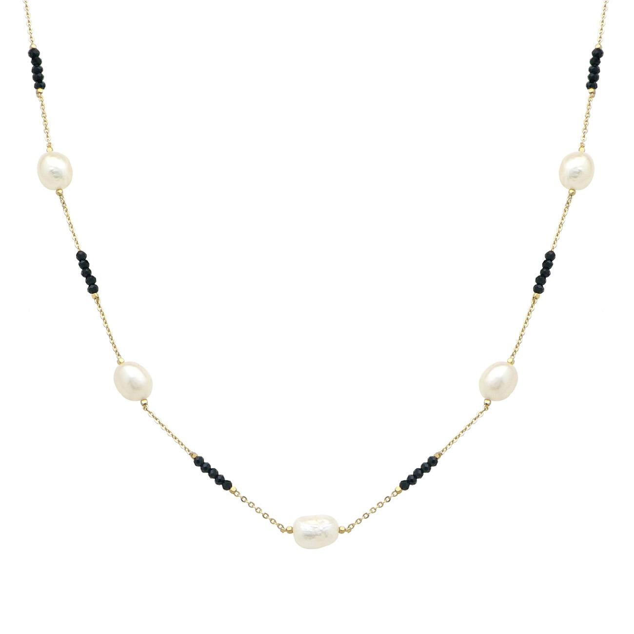White Big Pearl Necklace