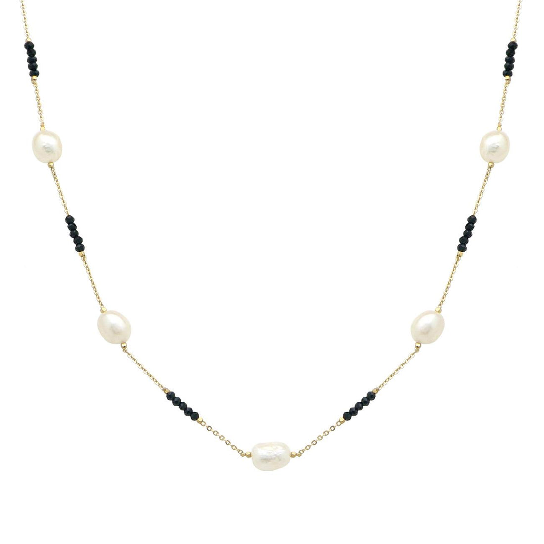 White Big Pearl Necklace
