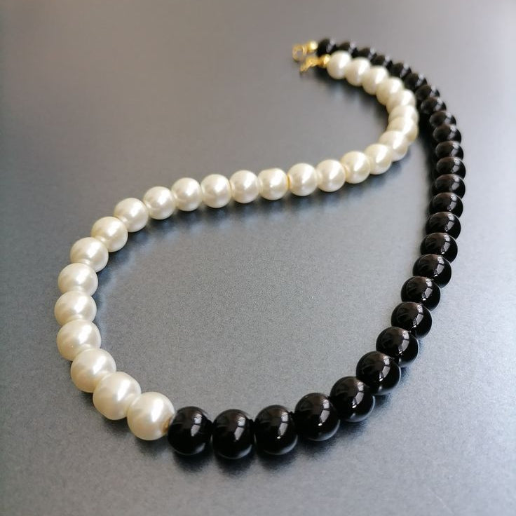 Elegant Multi-Variant Bead Pearl Necklace