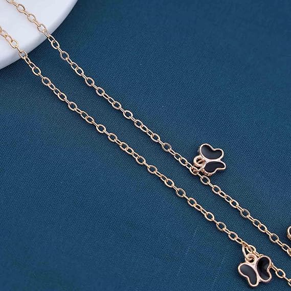 Golden Chain  Butterfly Pendant Necklaces