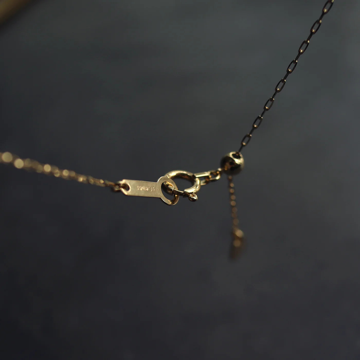 Graduated Pearl Chain Necklace