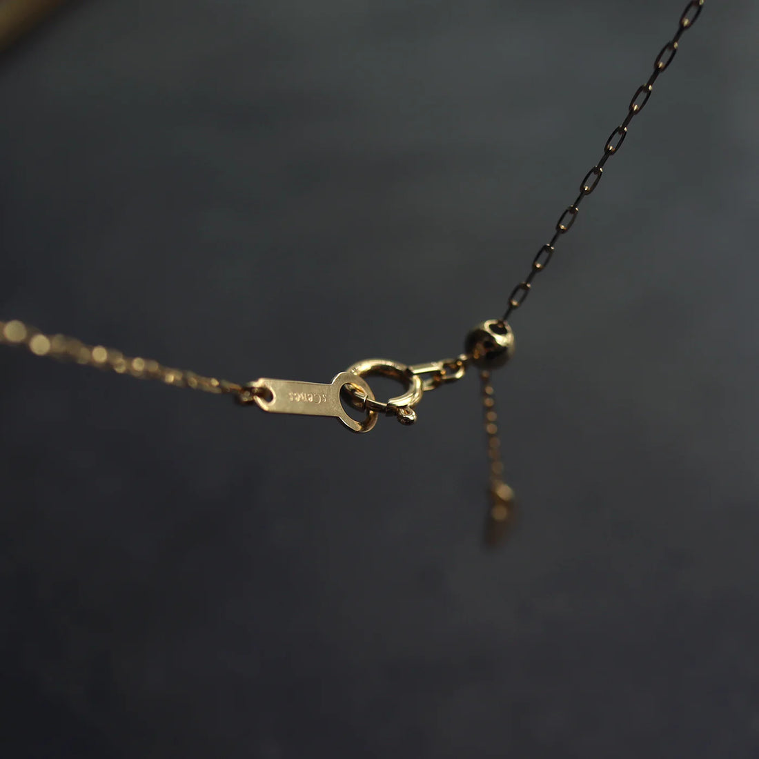 Graduated Pearl Chain Necklace