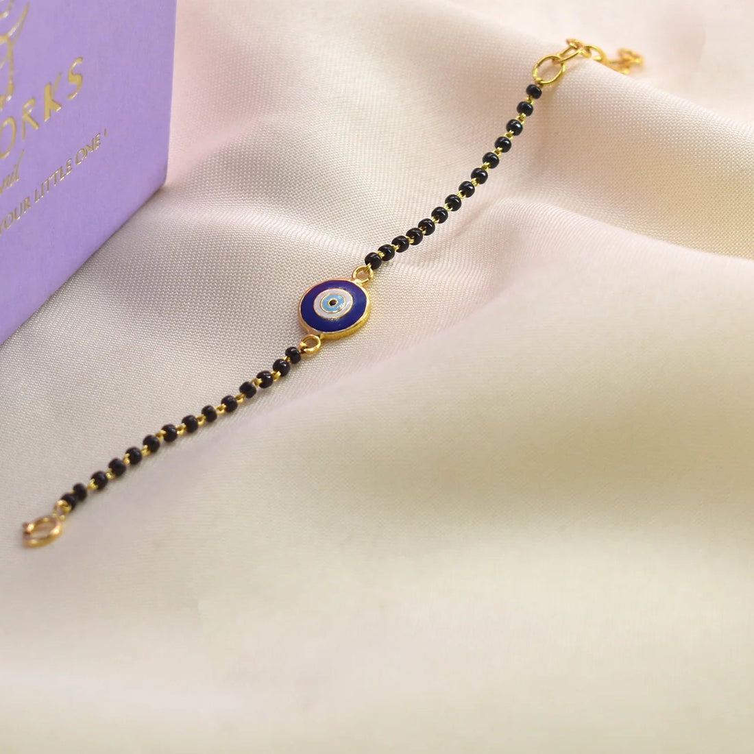 Round Evil Eye Mangalsutra Bracelet