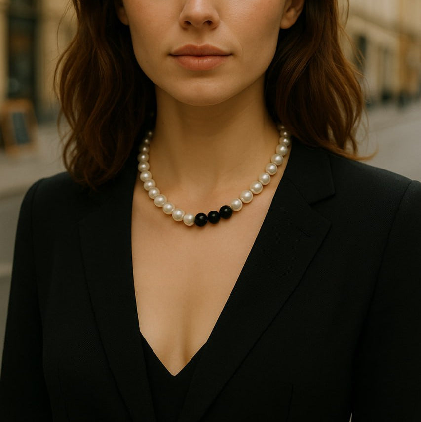 Elegant Multi-Variant Bead Pearl Necklace