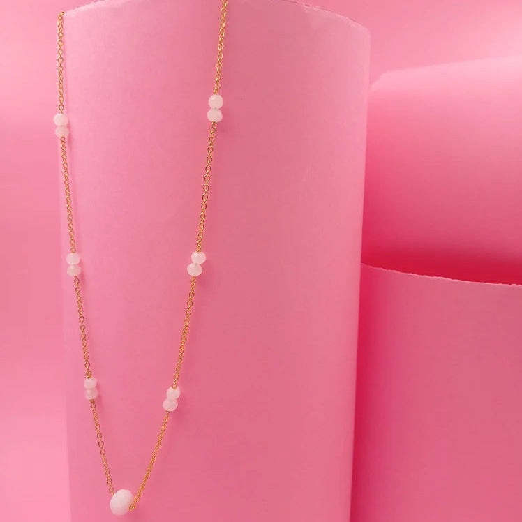 Classic Black & White Pearl Necklace